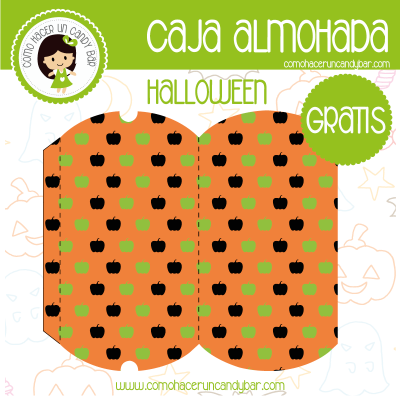 Blog de imprimibles gratis para tu fiesta - Halloween: Cajita para imprimir