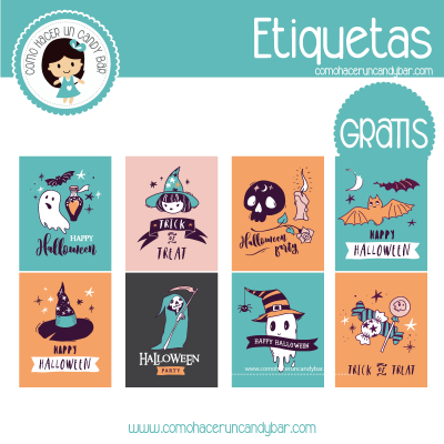 Blog de imprimibles gratis para tu fiesta - Halloween: Etiquetas para ...