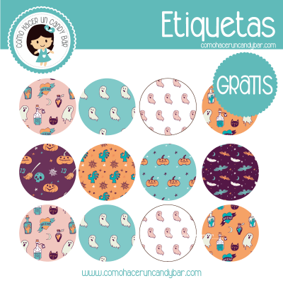 Blog de imprimibles gratis para tu fiesta - Halloween: Etiquetas para ...
