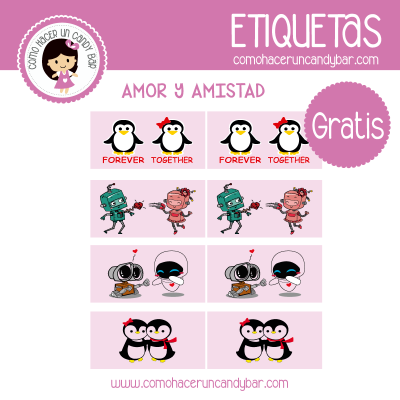 Blog de imprimibles gratis para tu fiesta - Carta de Amor y Amistad